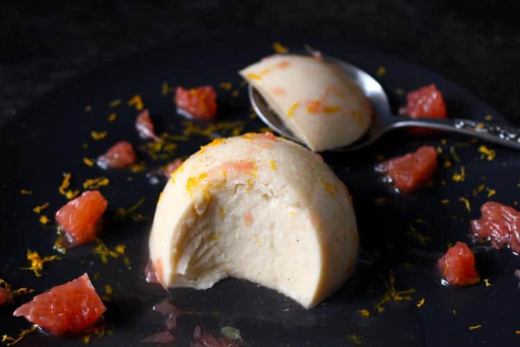 Grapefruit and Orange Panna Cotta