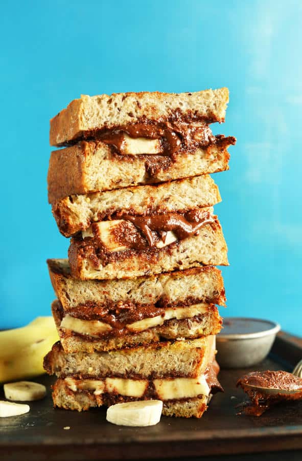 Grilled Nutella Banana Sandwich