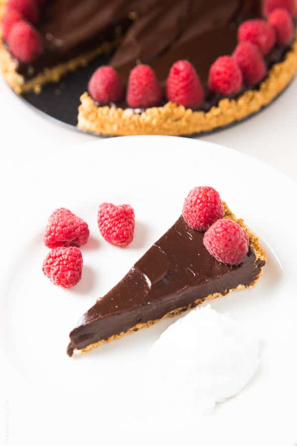 Healthy Chocolate Tart