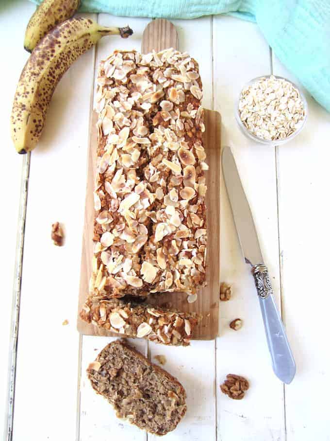 Healthy High-Protein Banana Nut Bread (Gluten-Free)