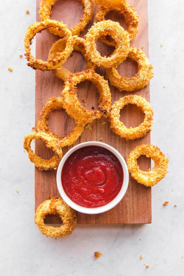 Healthy Vegan Onion Rings