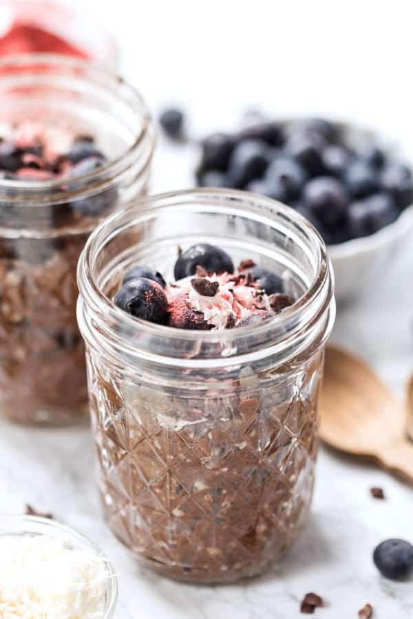 High-Protein Chocolate Chia Pudding