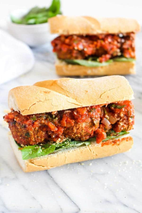 Italian Meatball Sandwich (Gluten-Free)