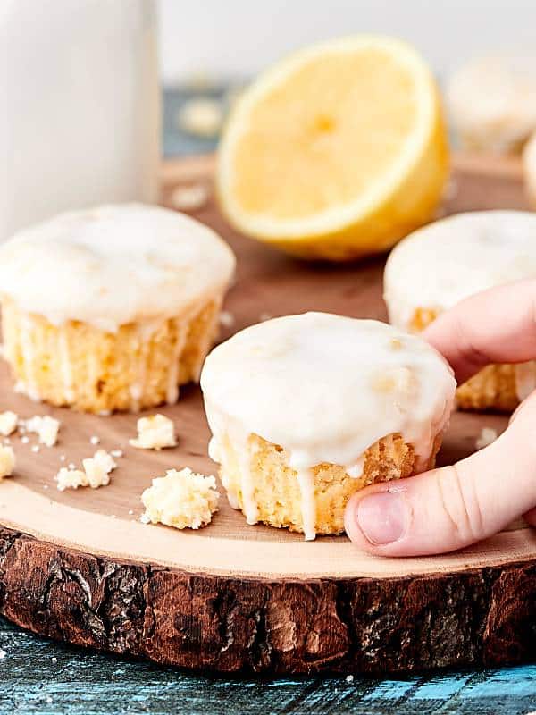 Lemon Pound Cake Cupcakes