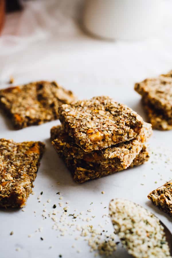 Mango Hemp Protein Breakfast Bars (Gluten Free)