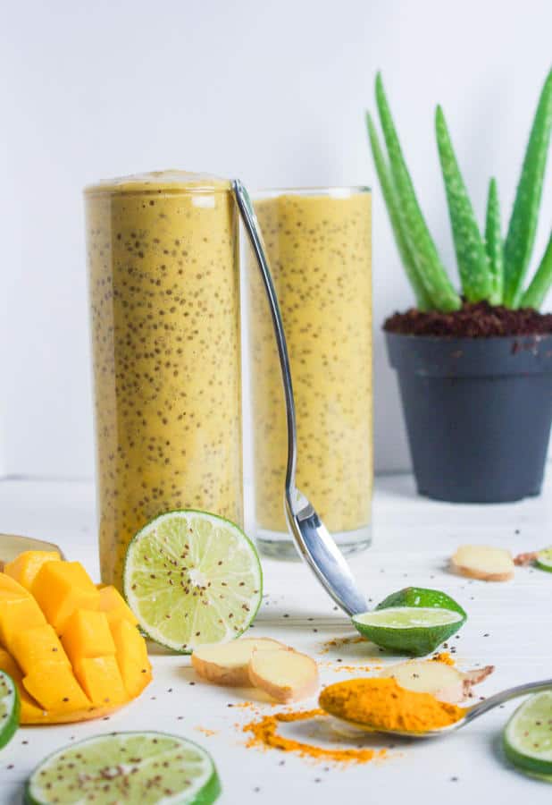 Mango Lime Sunshine Chia Pudding