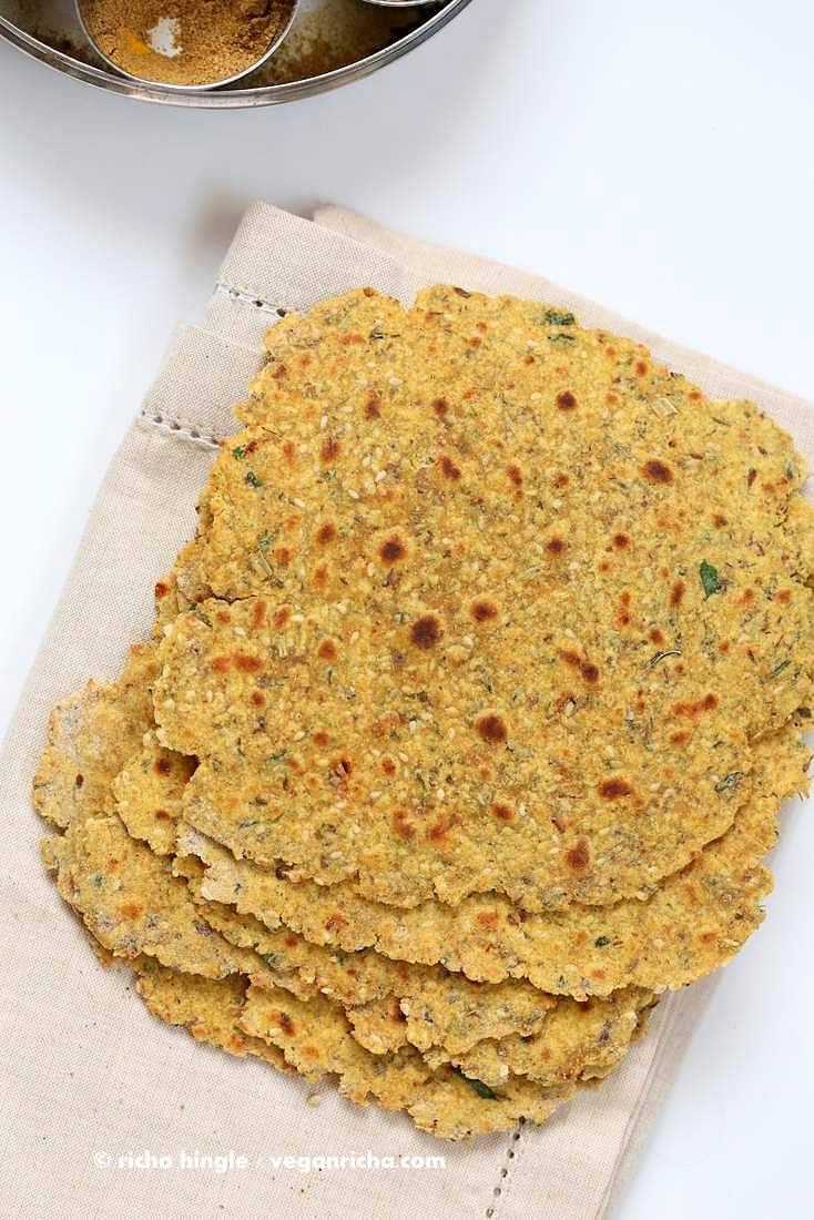 Methi Thepla (High-Protein Savory Herbed Flatbread)