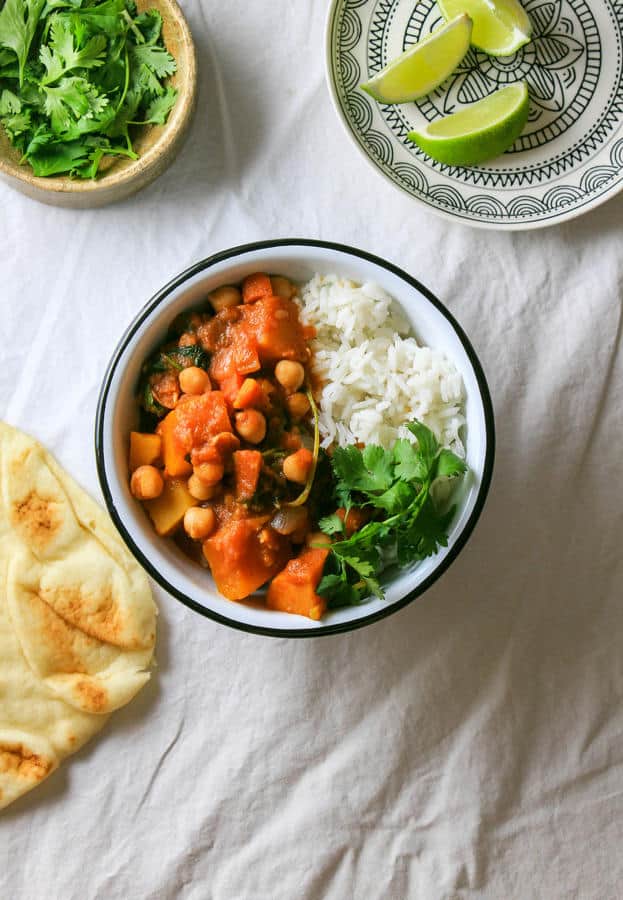 Moroccan Pumpkin & Chickpea Stew