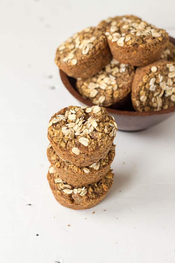 Oatmeal Pear Muffins (Gluten Free)