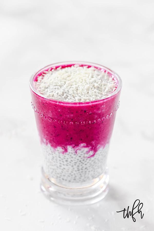 Pitaya Dragon Fruit Chia Pudding