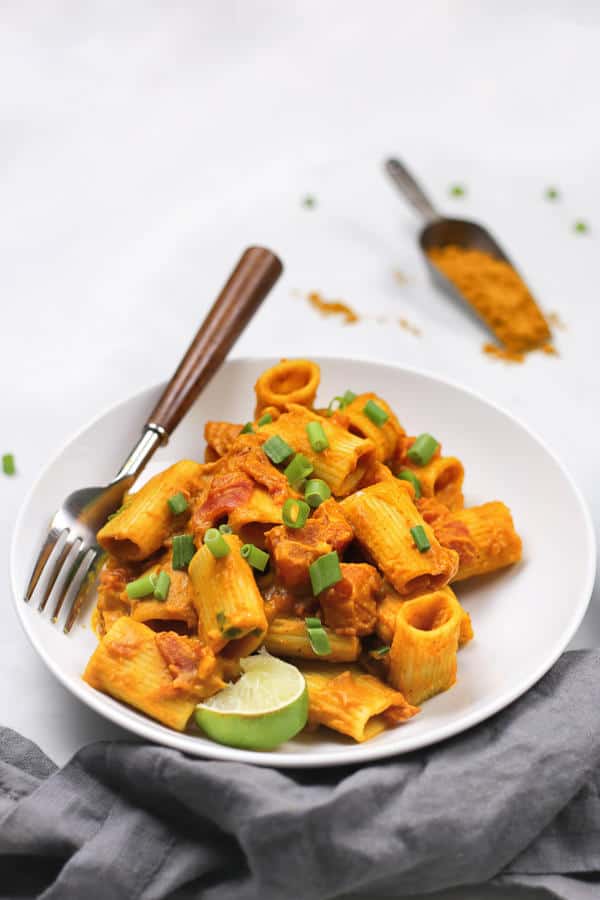 Pumpkin Curry Pasta