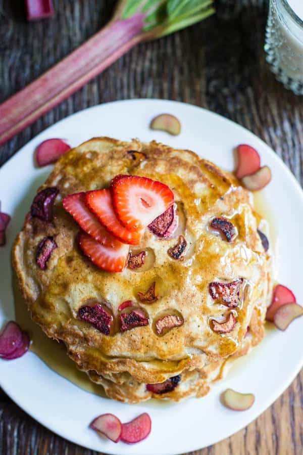 Rhubarb Pancakes