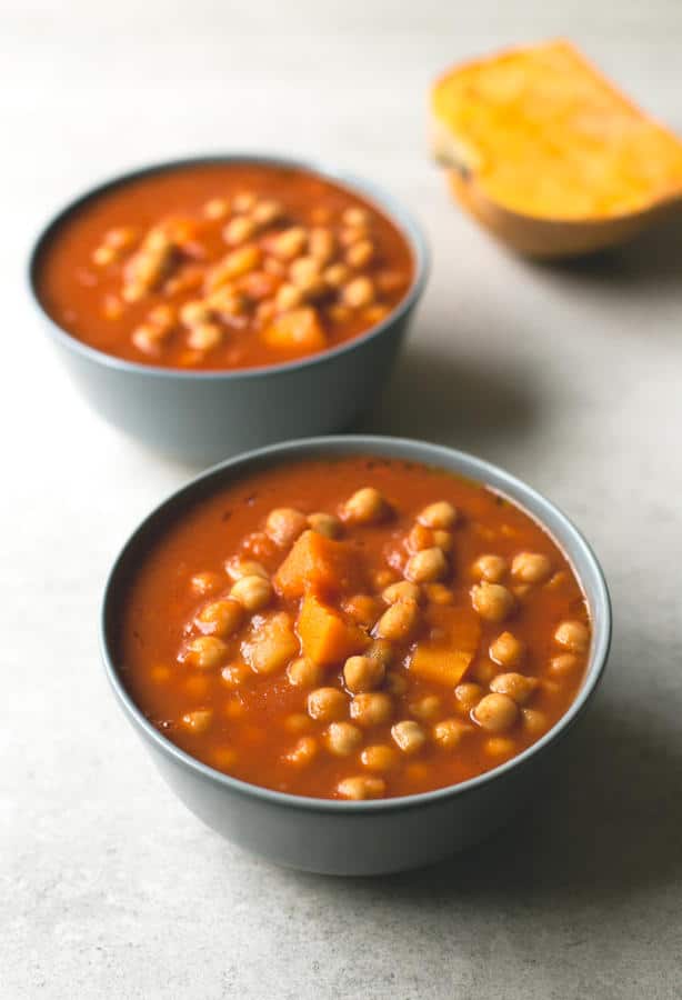 Spanish Pumpkin and Chickpea Stew