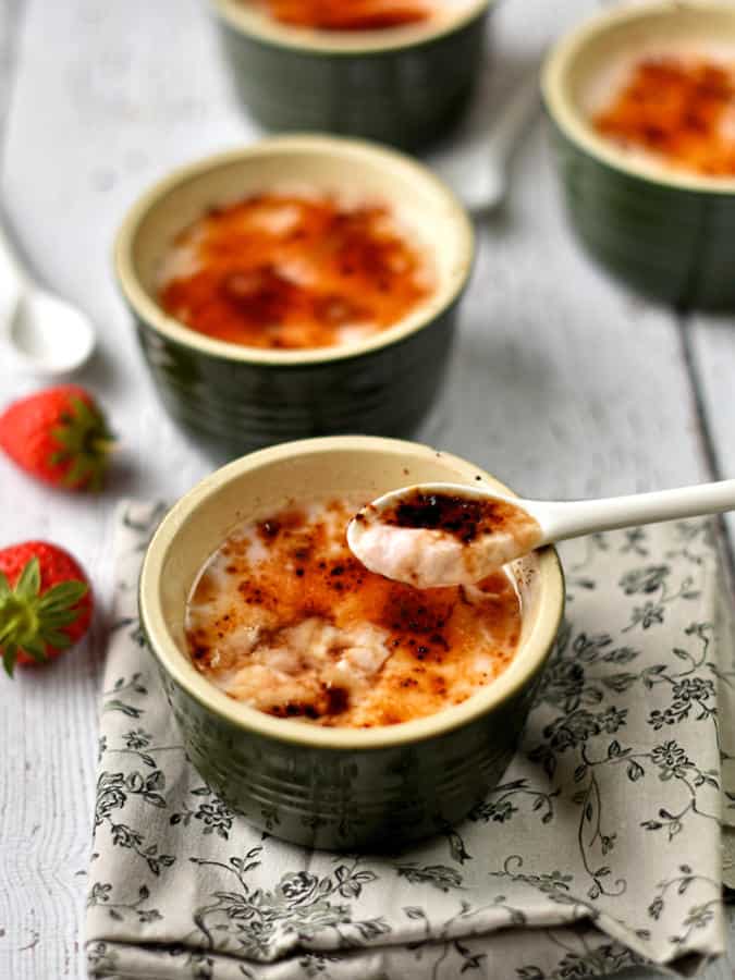 Strawberry Crème Brûlée