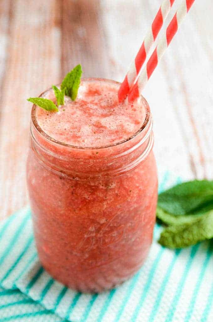 Strawberry-Watermelon Refresher Juice