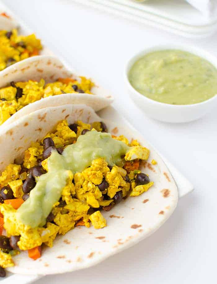 Tofu Breakfast Tacos