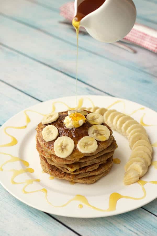 Vanilla Protein Pancakes (Gluten-Free)