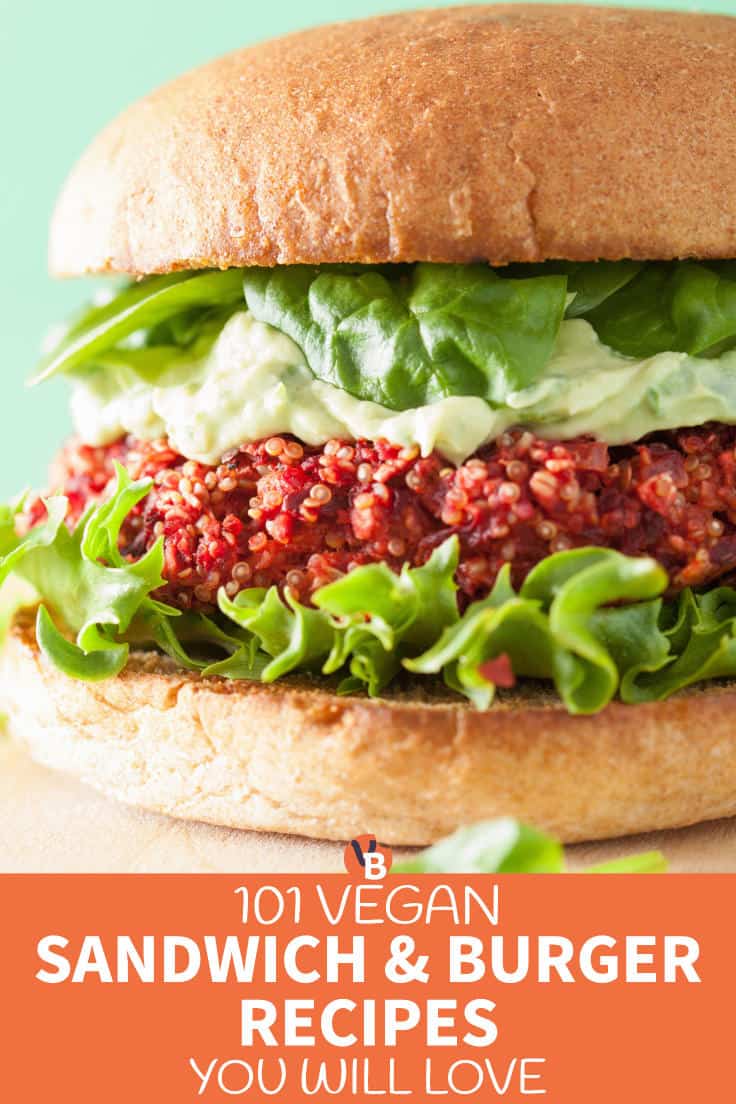 101 Vegan Sandwich and Burger Recipes You Will Love