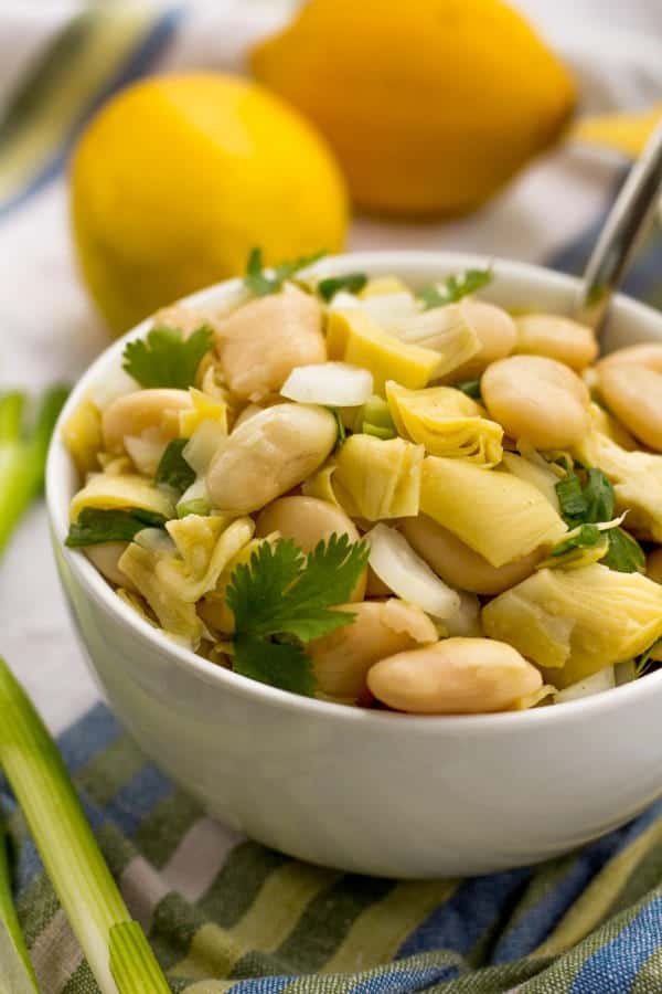 White Bean and Artichoke Salad