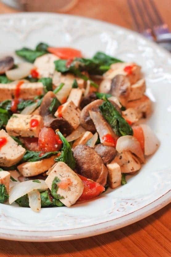 10 Minute Lean and Green Tofu Stir-Fry