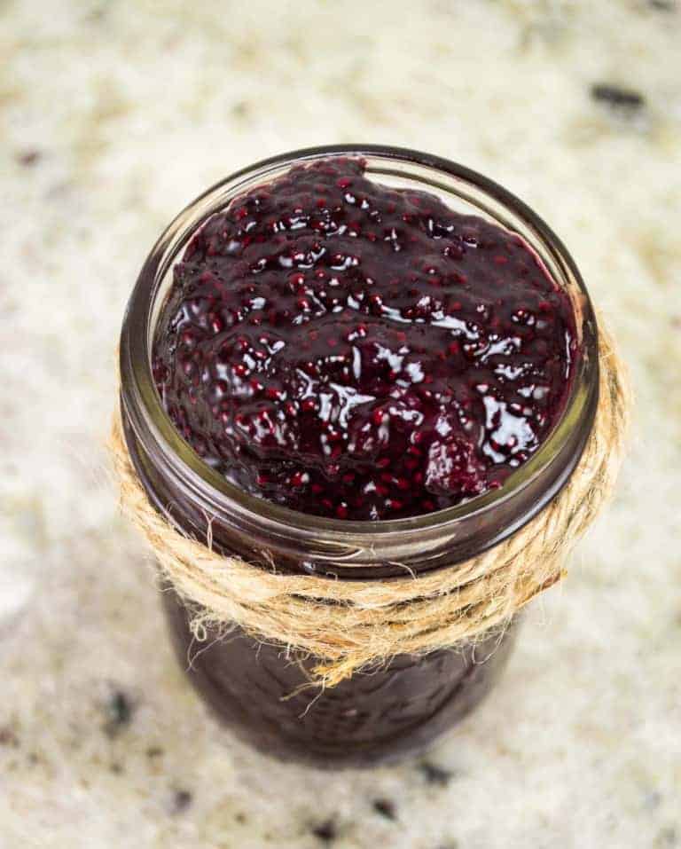 15-Minute Berry Chia Seed Jam