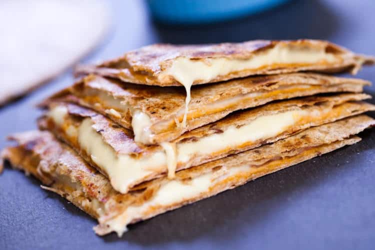20-Minute Quesadillas with Homemade Cashew Cheese