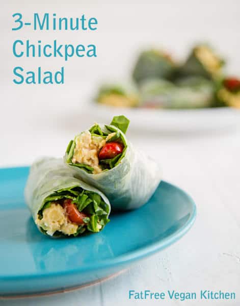 3-Minute Chickpea Salad
