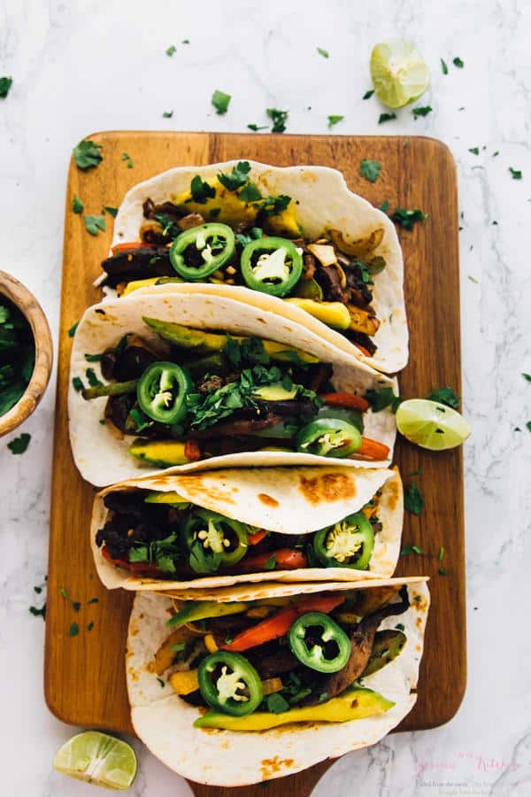 30-Minute Portobello Fajitas