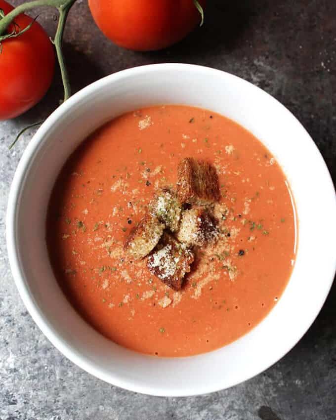 5-Minute Creamy Tomato Soup 
