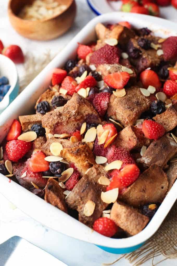 Aquafaba French Toast Casserole