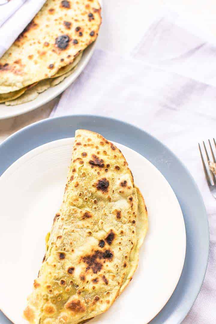 Avocado Paratha Flatbread