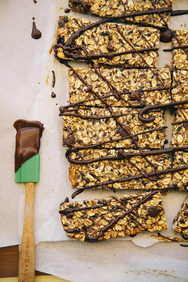 Banana Bread Granola Bars