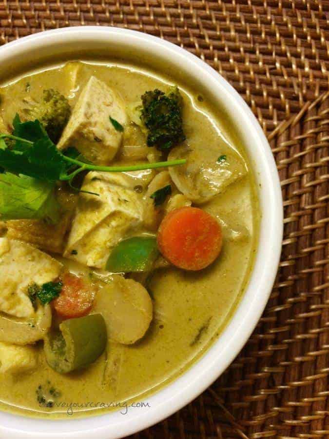 Best Vegan Green Thai Curry