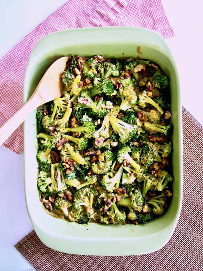 Broccoli, Kale & Rice Casserole