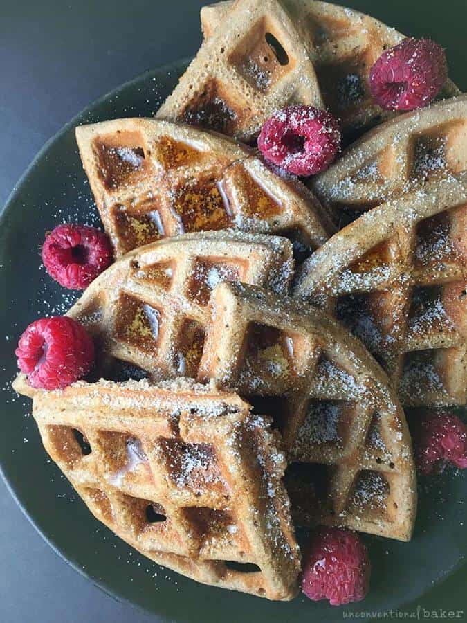 Buckwheat Banana Waffles