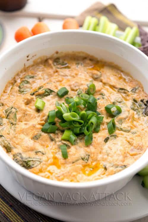 Buffalo Jackfruit Spinach Dip