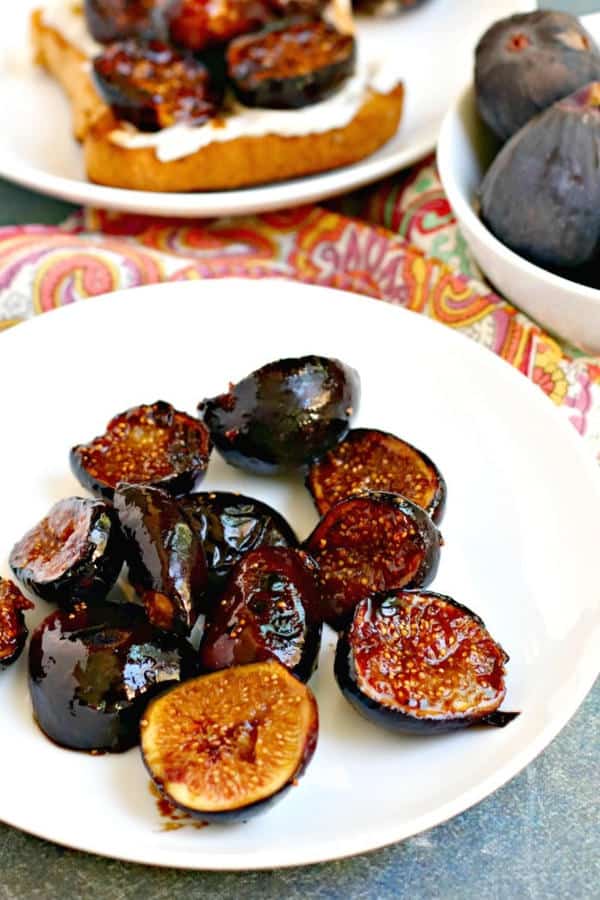 Caramelized Figs with Balsamic Vinegar (Gluten-Free)
