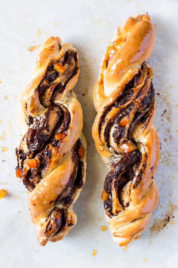 Chocolate and Orange Twists