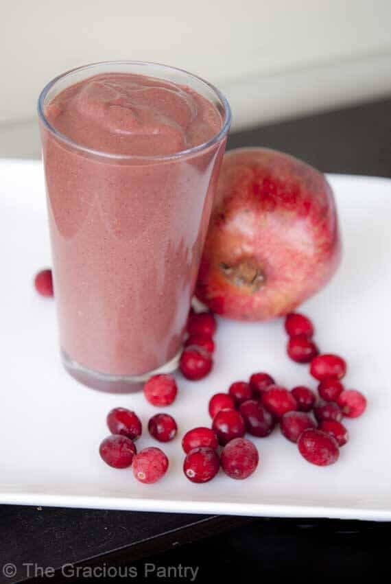 Chocolate Cranberry Smoothie