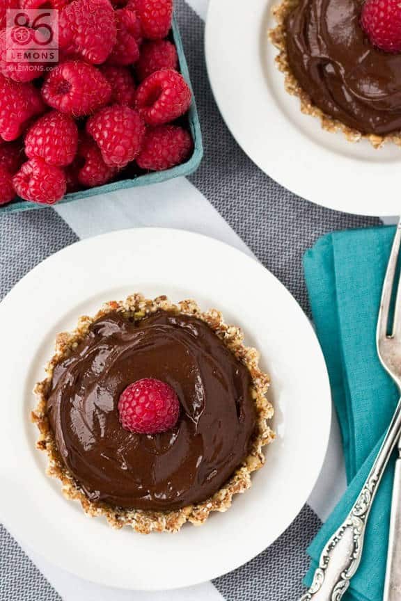 Chocolate Mini Tarts (Gluten-Free)