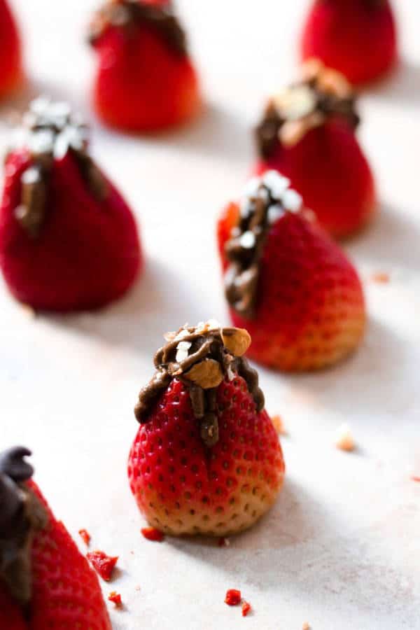 Chocolate Mousse Stuffed Strawberries (Gluten-Free)