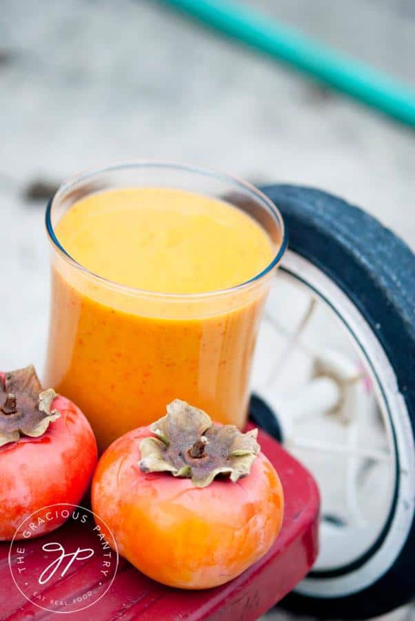 Clean Eating Kid’s Persimmon Smoothie