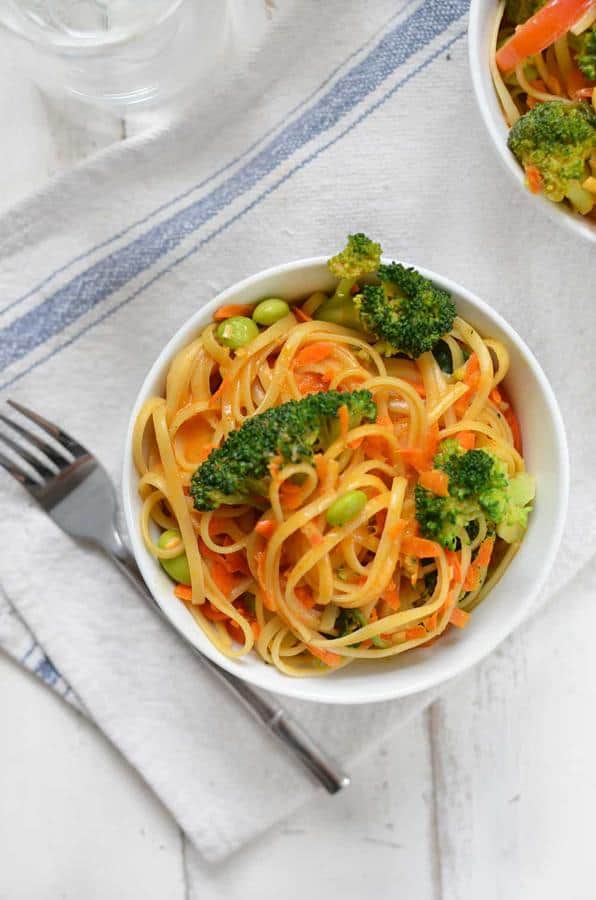 Coconut Curry Noodle Bowls