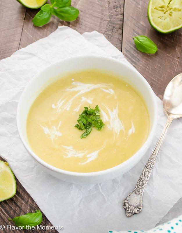 Coconut Curry Summer Squash Soup