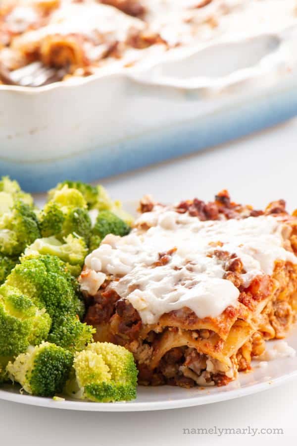 Colorful Vegetable Lasagna