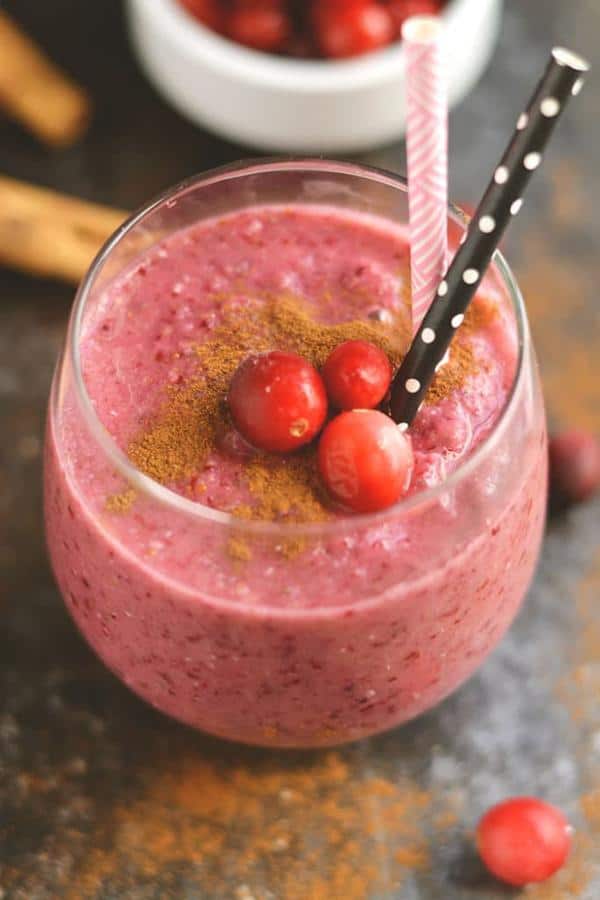 Cranberry Apple Detox Smoothie