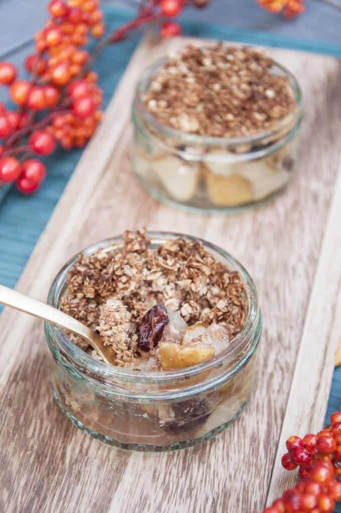 Cranberry Pear Crisp