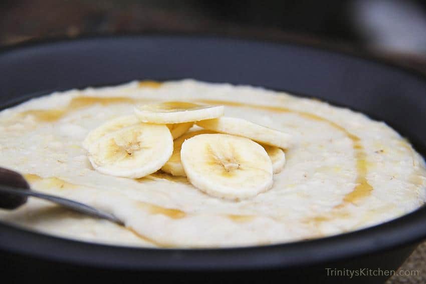 Creamy Coconut and Banana Porridge