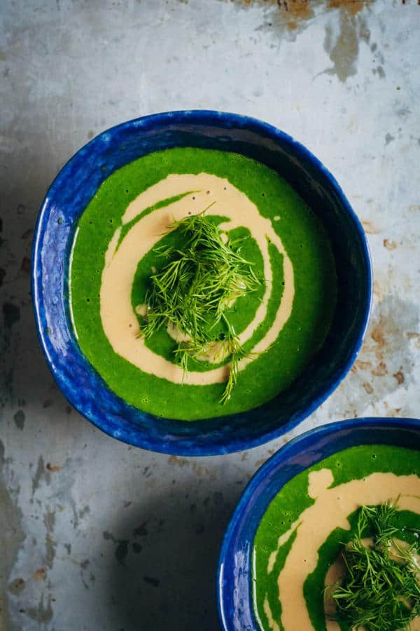 Creamy Green Spinach Soup