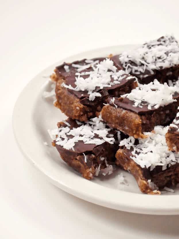 Double Chocolate Coconut Fudge Bars (Gluten-Free)